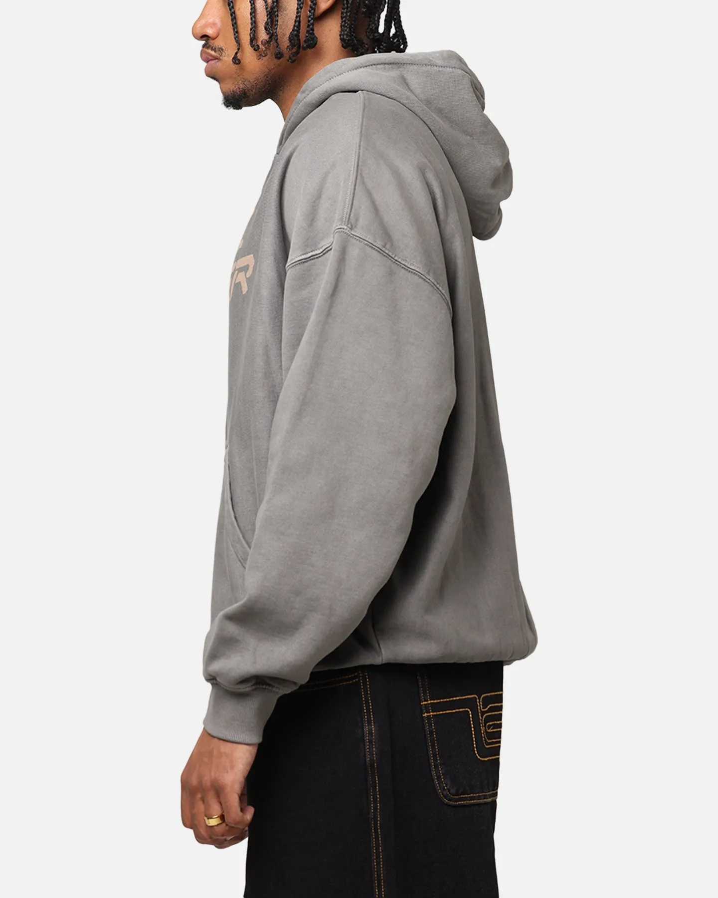 The Anti Order Tori Boxy Hoodie Washed Charcoal Arctic style