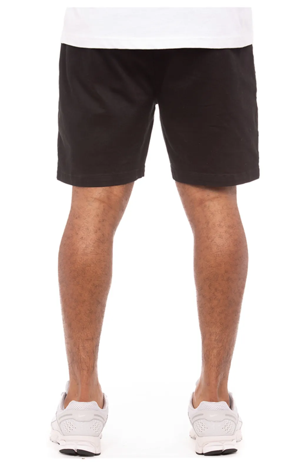 Placket Closure Icecream Static Shorts (Black)