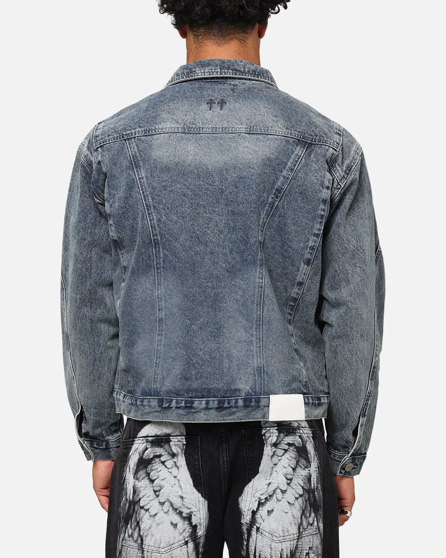 Minimal Gear Casual Saint Morta Armoury Denim Jacket Dirty Denim