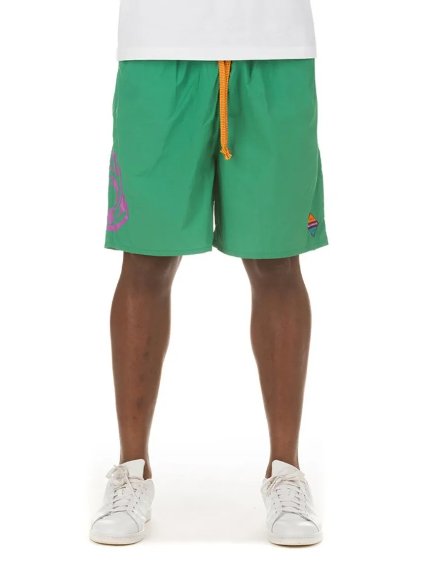 Creative Flow Casual Trousers Billionaire Boys Club Green Helmet Short