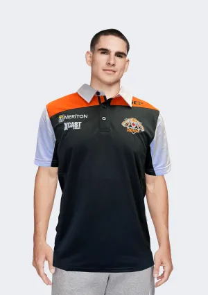 premium design Active Lifestyle ISC Men??s Wests Tigers Polo Black