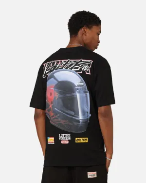 StretchComfortWeave winter warmth Loiter Motorsport T-Shirt Black