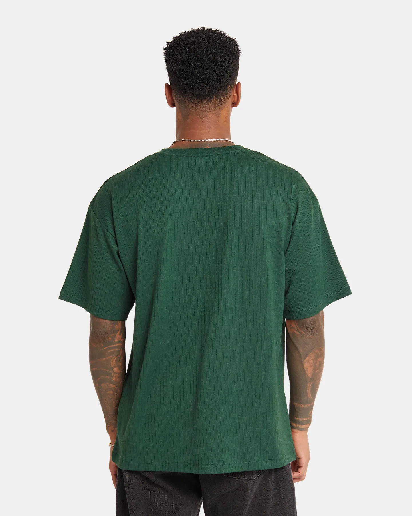 FlexibleCollarOptions XXIII Jacob Knit T-Shirt Forest Green