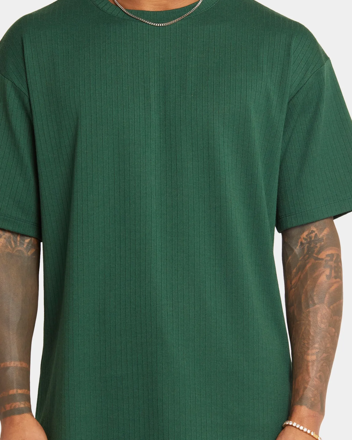 Day-to-Day Comfort Daily Outfit XXIII Jacob Knit T-Shirt Forest Green