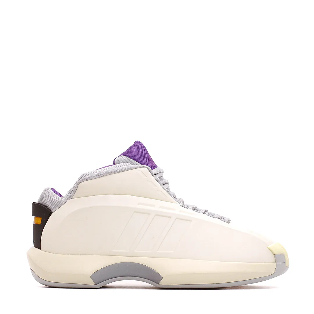 Adidas Basketball Men Crazy 1 Ivory Collegiate Purple IG3735 comfortable socks Multi Layered Midsole