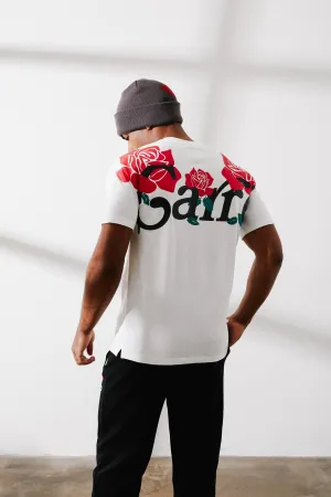 Carre Volle Rose Vintage T-Shirt Off White Comfy Essentials Wear