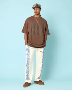 Comfy All-Day Carr?? Gorgeous Oversized T-Shirt Brown