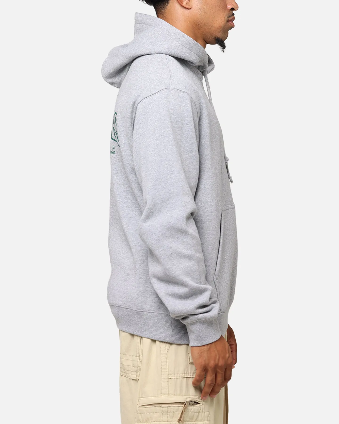 Majestic Athletic New York Yankees Murcer Arch Hoodie Grey Marle meeting look Water-resistant