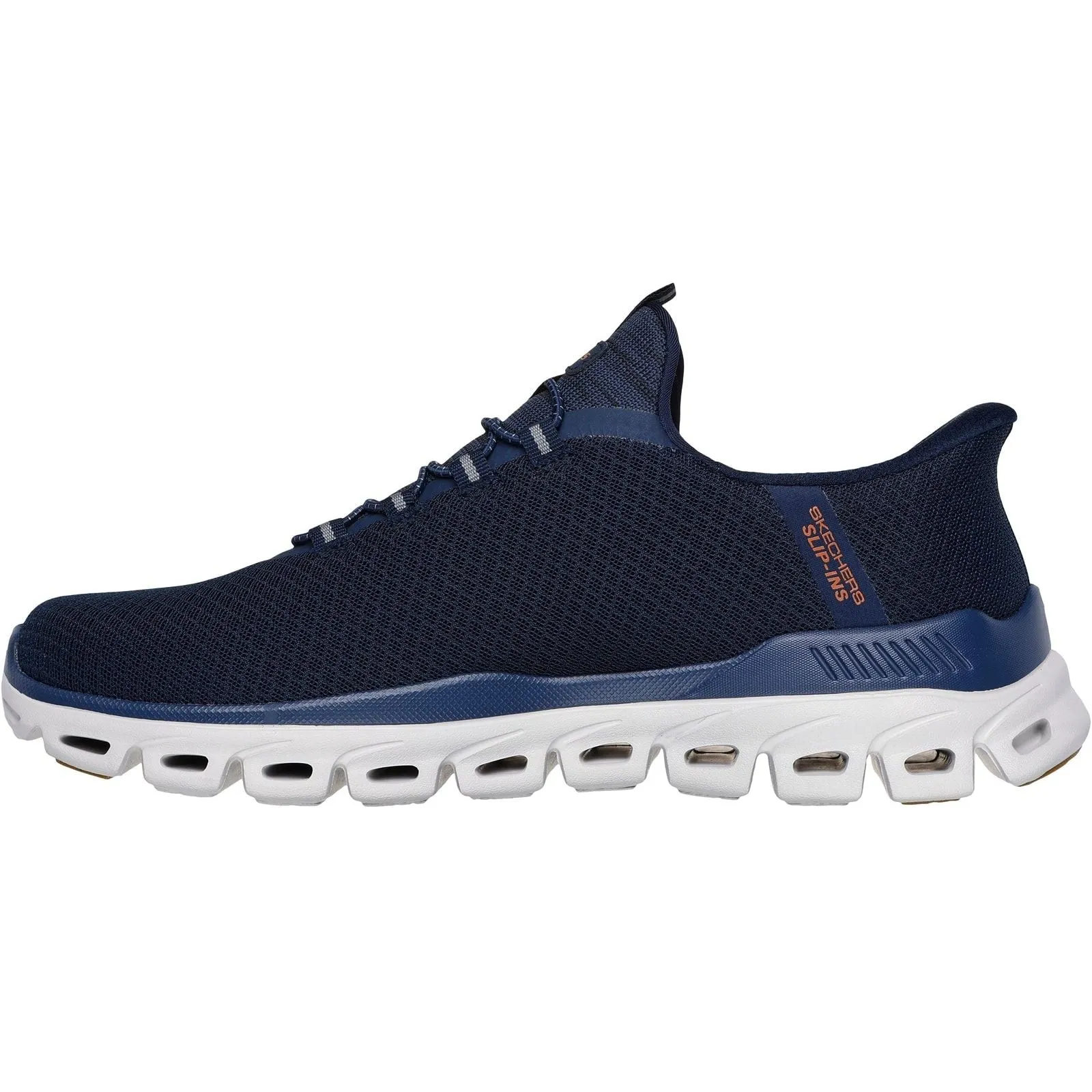 water proof Galaxy Tone Skechers Mens Glide-Step Noxus Trainer Navy
