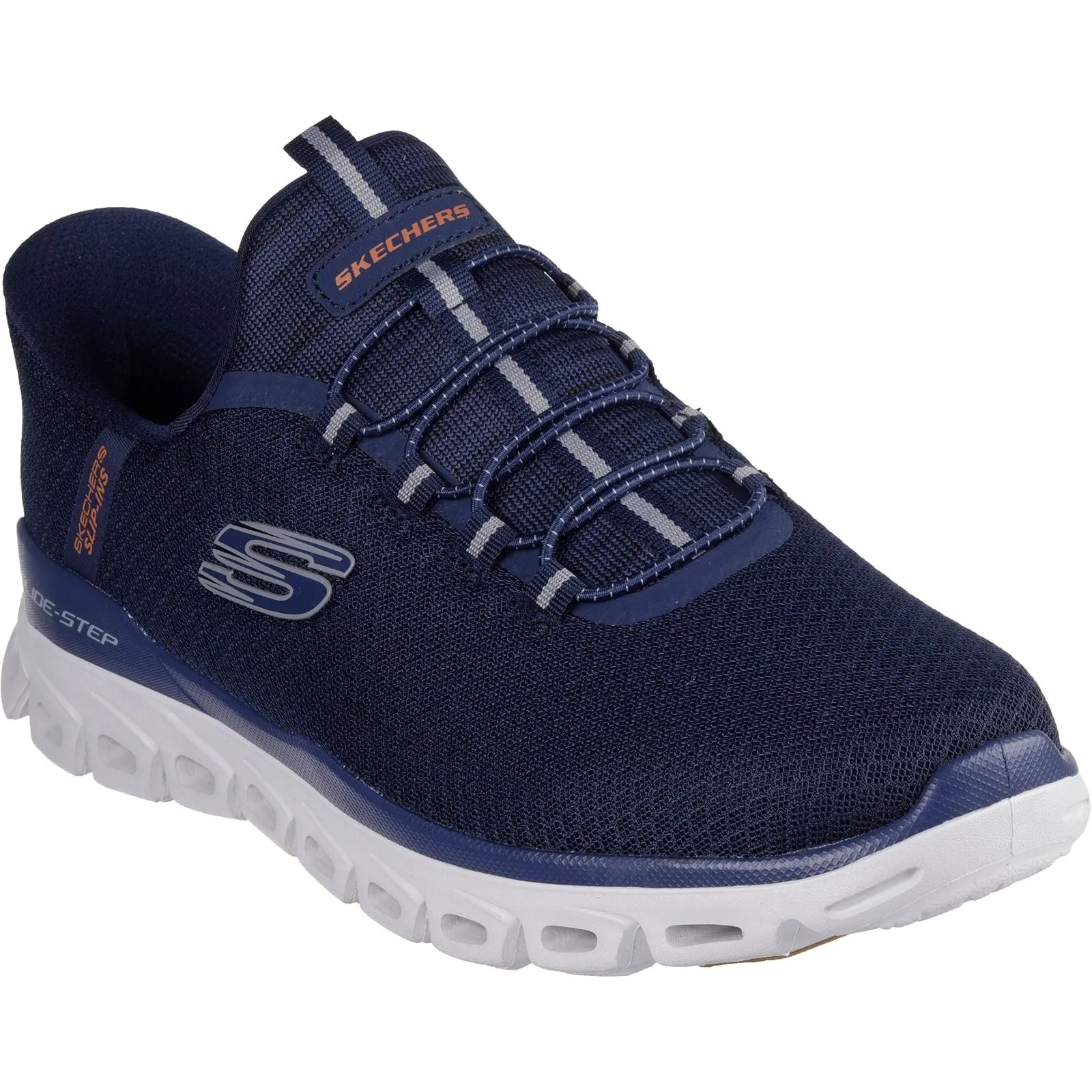 Skechers Mens Glide-Step Noxus Trainer Navy Move Light