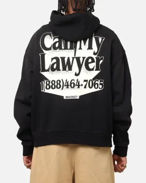 Market Call My Lawyer 3D Hoodie Black Eco Conscious Material Street Trend