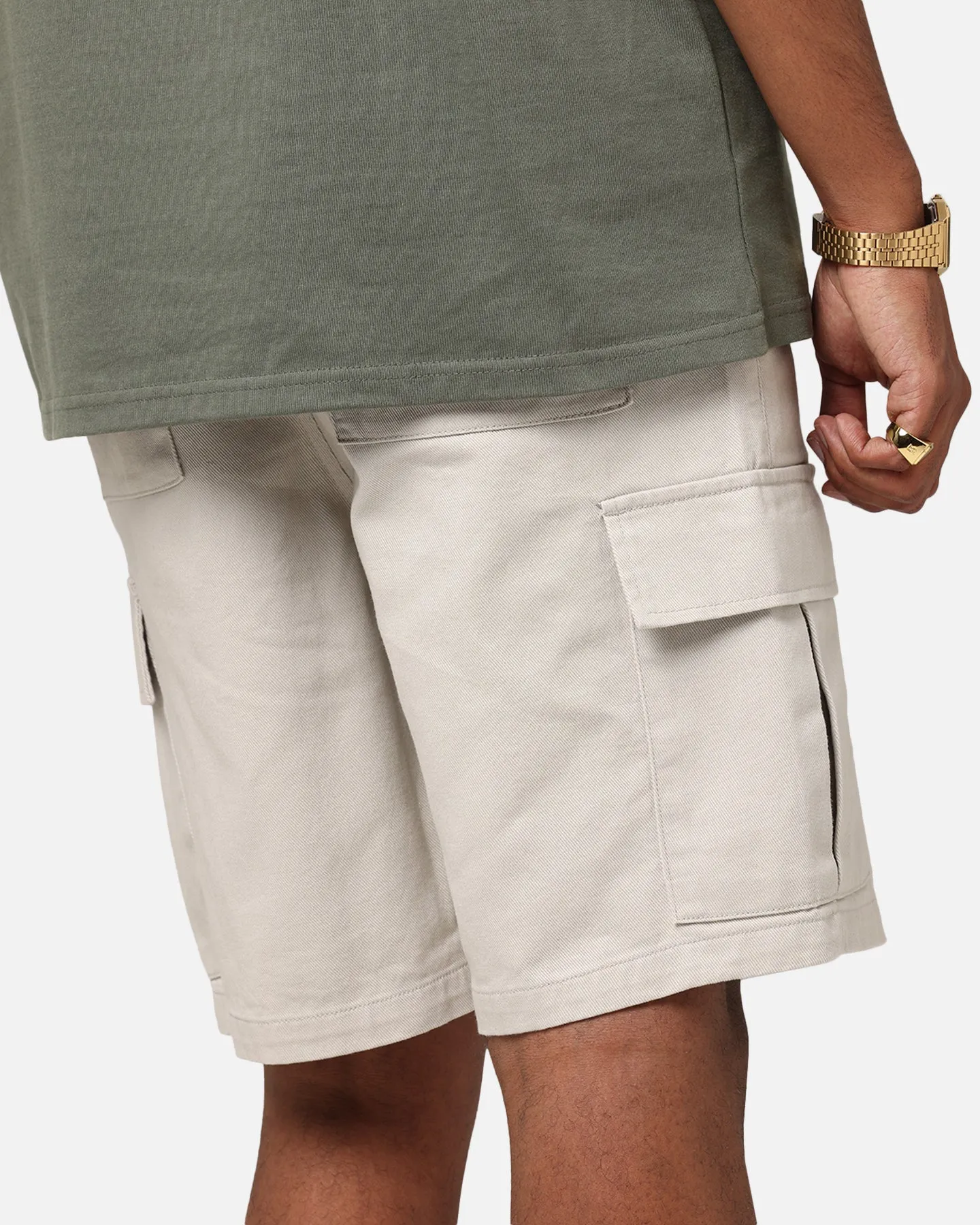 Smooth Flatlock Seams Non Restrictive Movement XXIII Jordy Cargo Shorts Stone