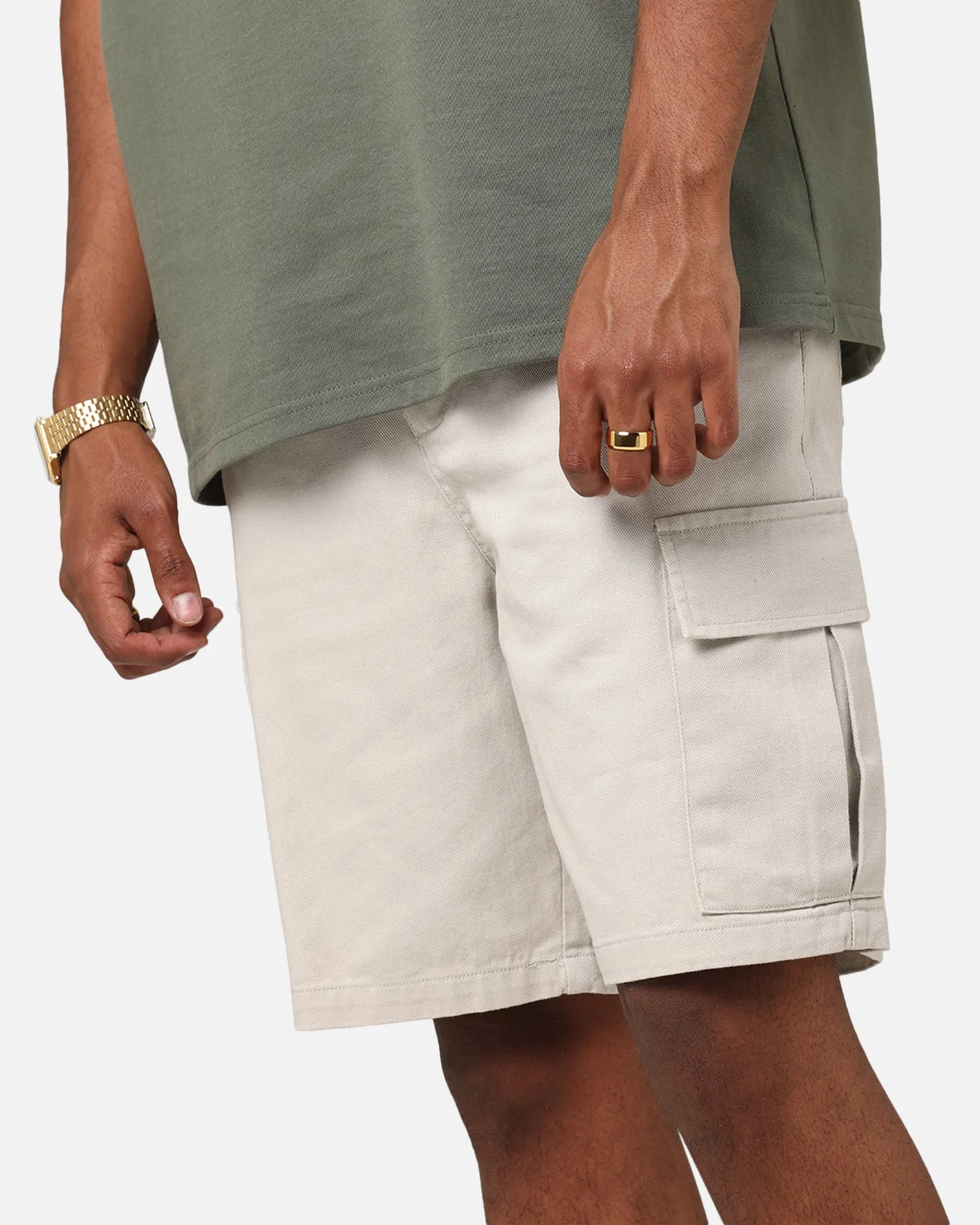 XXIII Jordy Cargo Shorts Stone Non slip grip Sport Ready