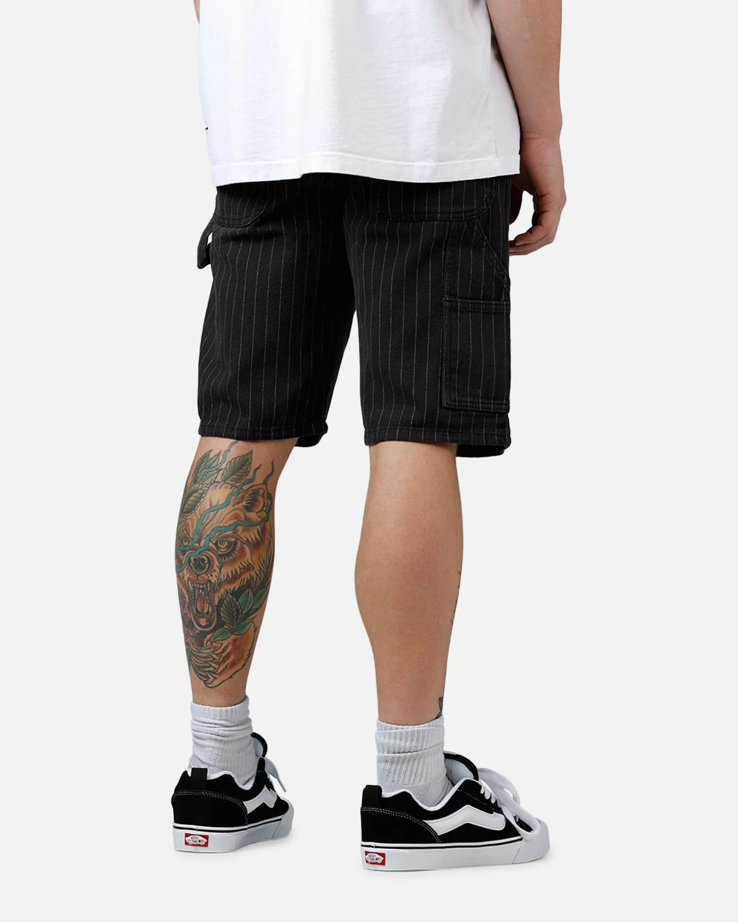 Dickies Carpenter Shorts 11" Black button fly