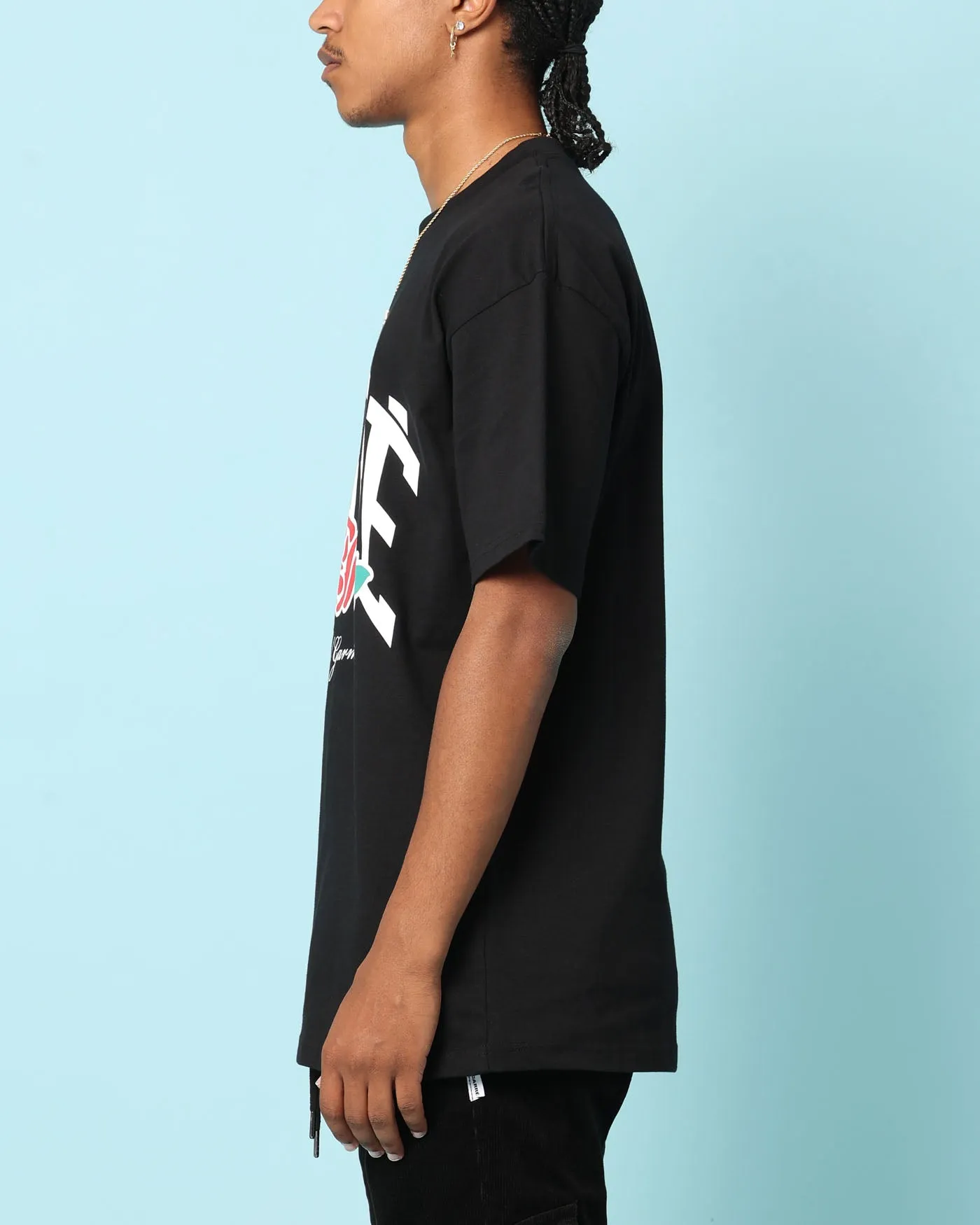 EthicalProduction Carre Rosey Oversized T-Shirt Black