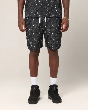 Balanced Fit Saint Morta Netherworld Nylon Shorts Multi