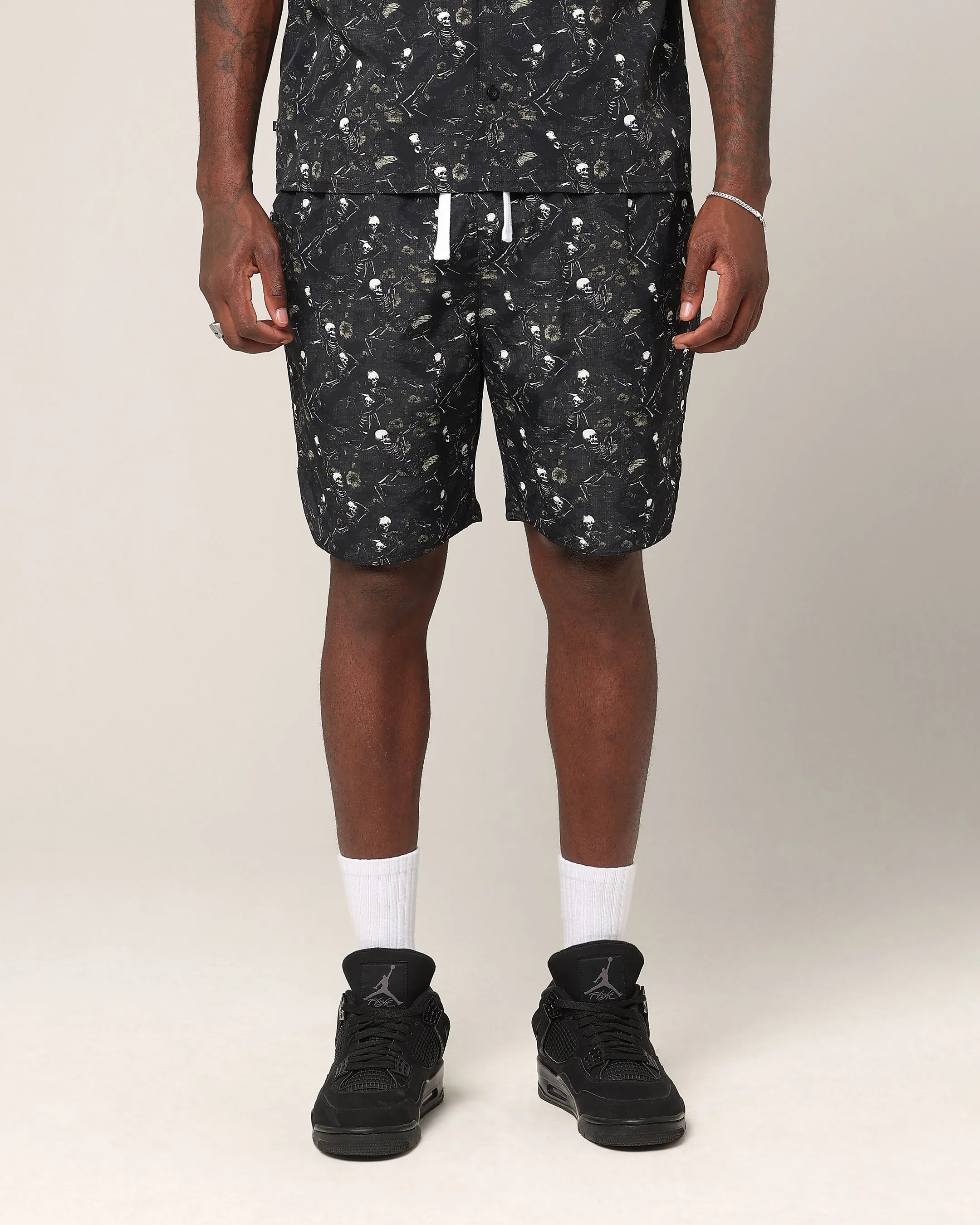 Balanced Fit Saint Morta Netherworld Nylon Shorts Multi