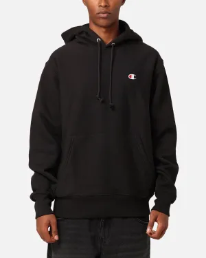 Velvet Touch Bright Colors Champion Reverse Weave Small C Hoodie Black