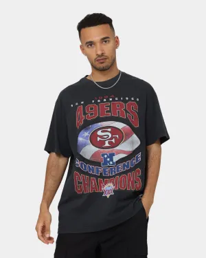 Mitchell & Ness San Francisco 49ers Superbowl Champ T-Shirt Faded Black Short Sleeve