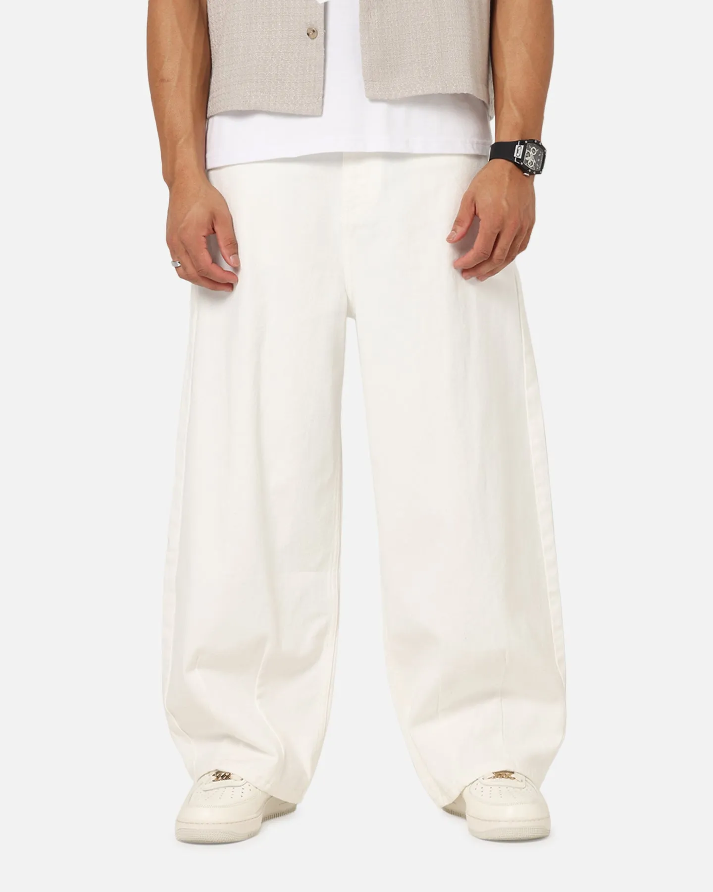 Body Friendly XXIII Balloon Jeans Off White