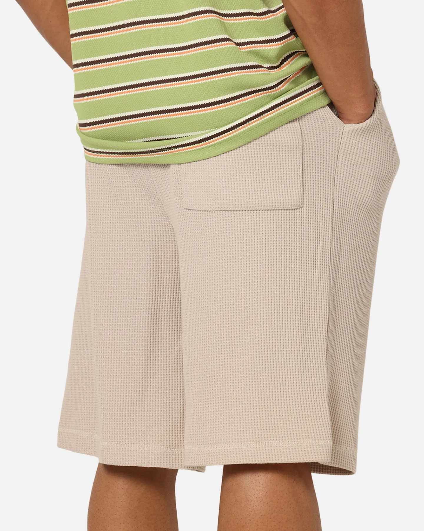 Breeze Stretch LaserCutEdging XXIII Thermal Shorts Sand