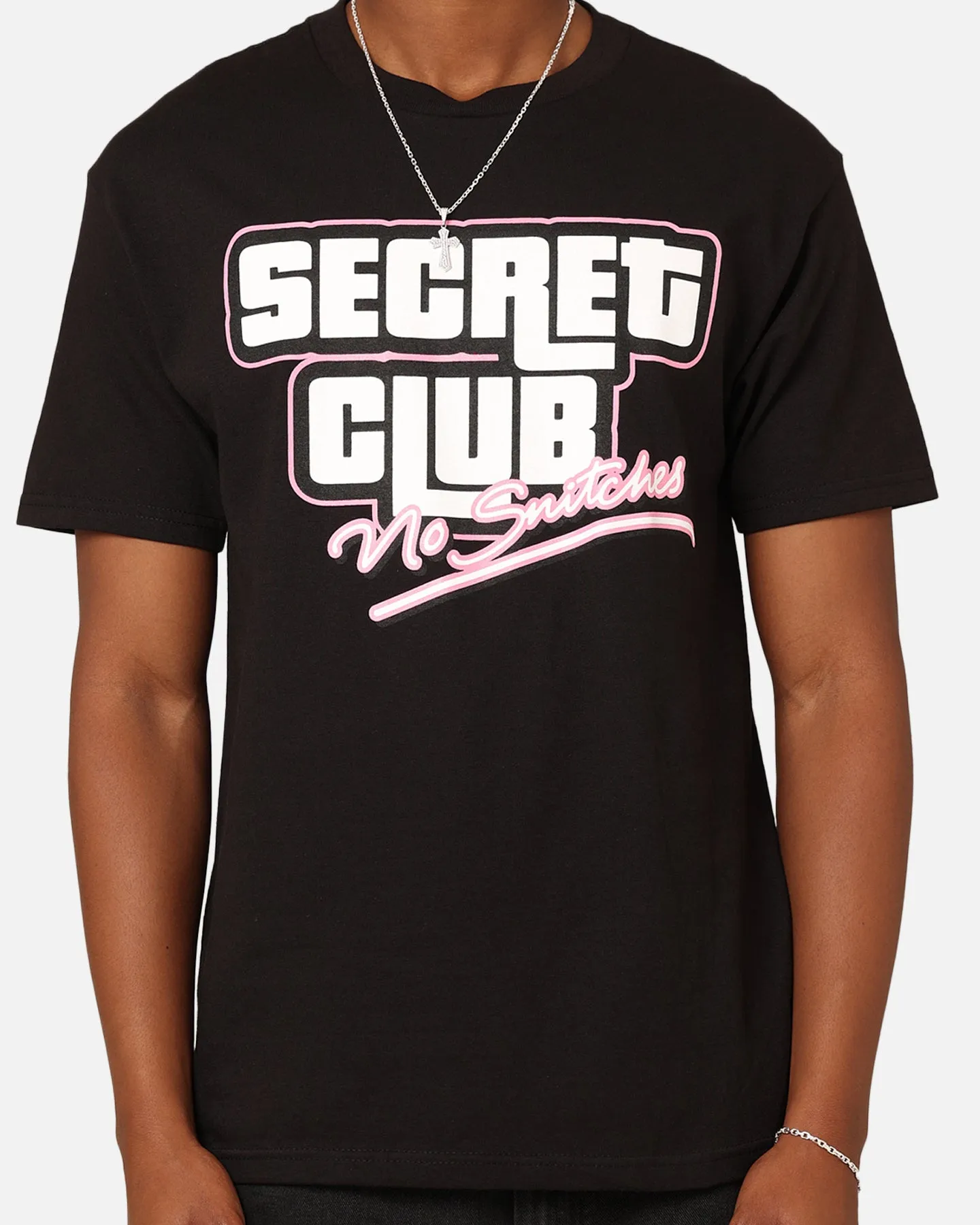 Secret Club No Snitches T-Shirt Black Holiday Trend Personalized