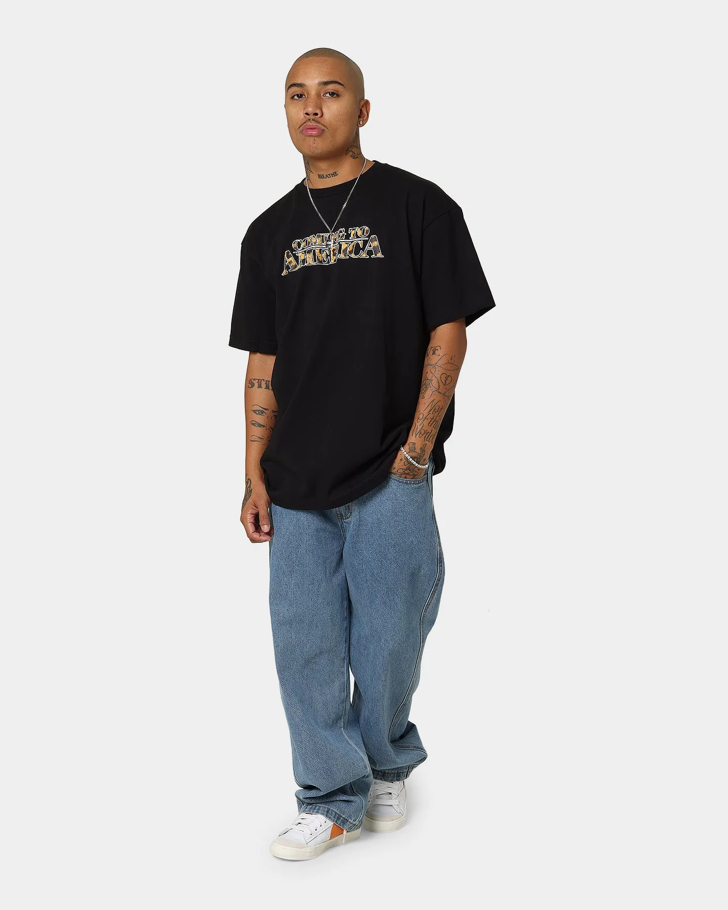 American Thrift X Coming To America Coming To America T-Shirt Black Light and Soft