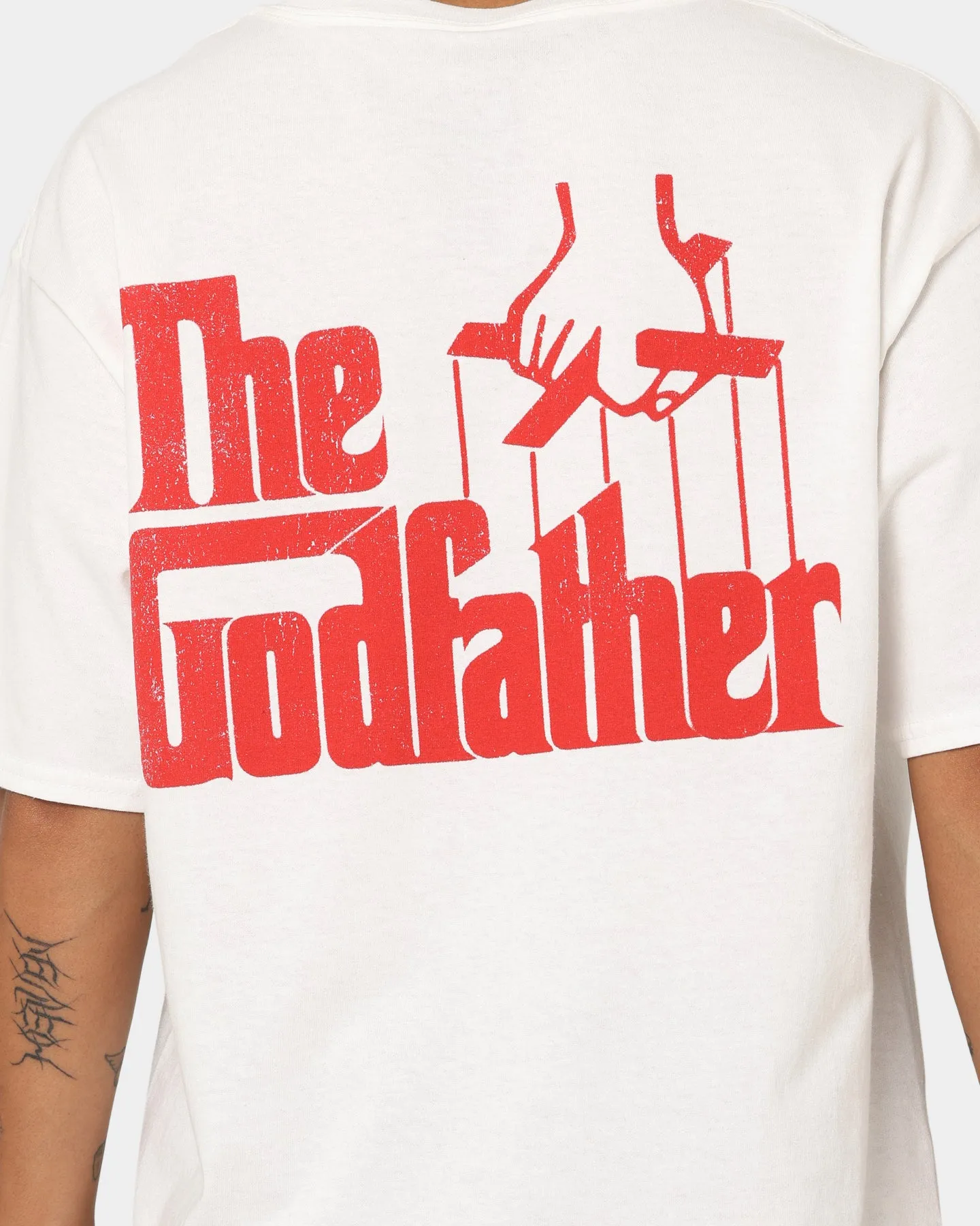 American Thrift X The Godfather The Godfather Cat T-Shirt White Sports Outfit