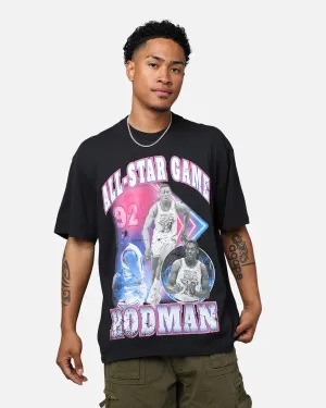 Mitchell & Ness Dennis Rodman All-Star Game 1992 Player T-Shirt Faded Black hiking clothes
