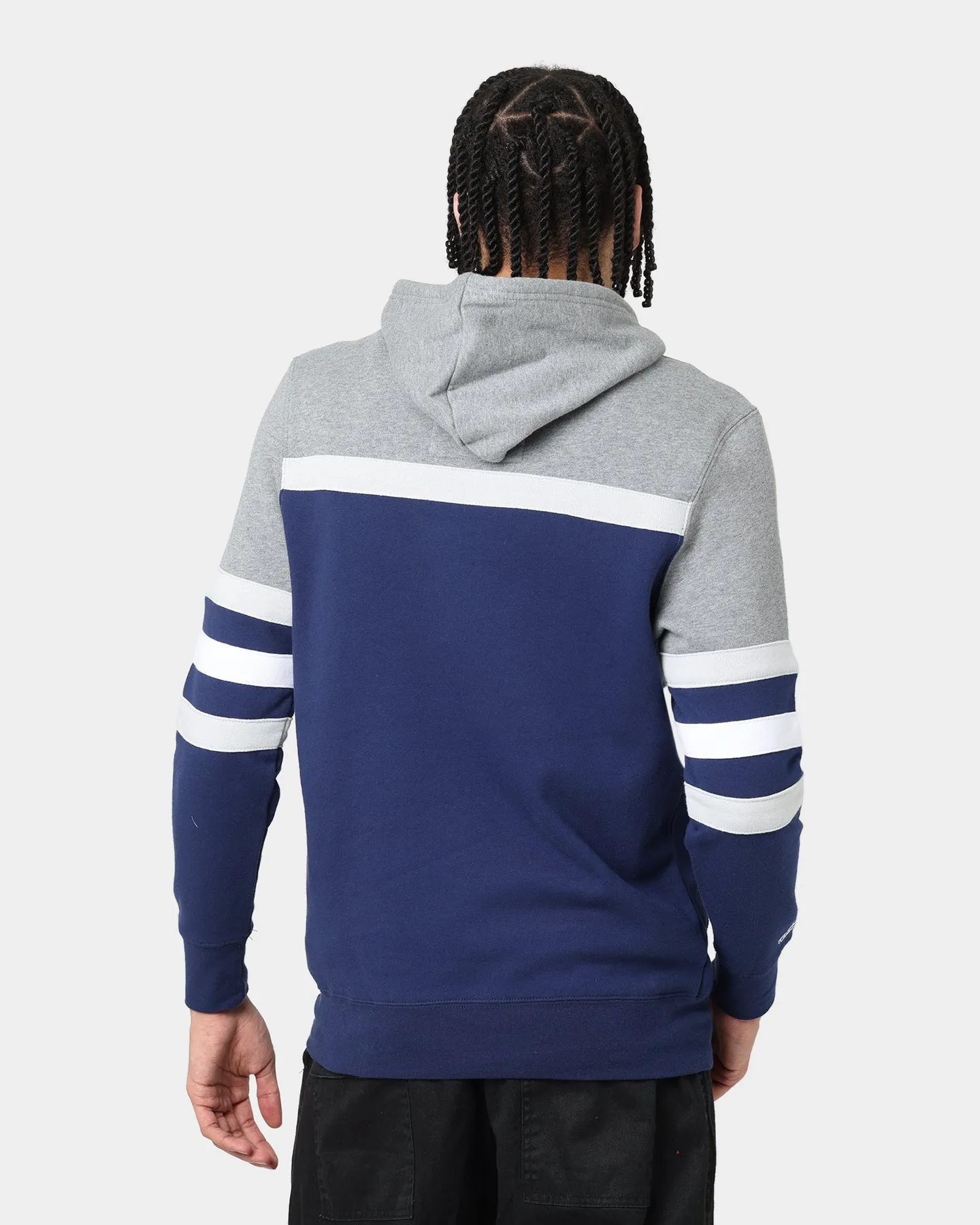 Mitchell & Ness Georgetown Hoyas Head Coach Hoodie Navy Possum like