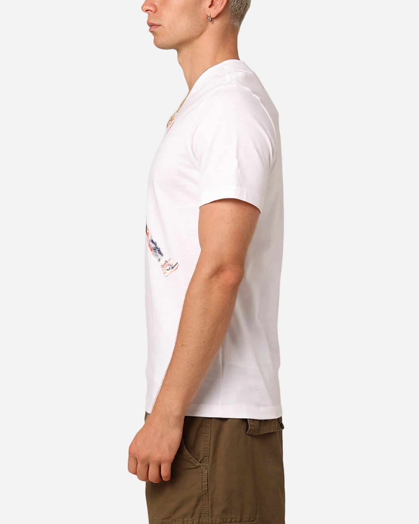 Non Toxic Printing Jordan Brand T-Shirt White
