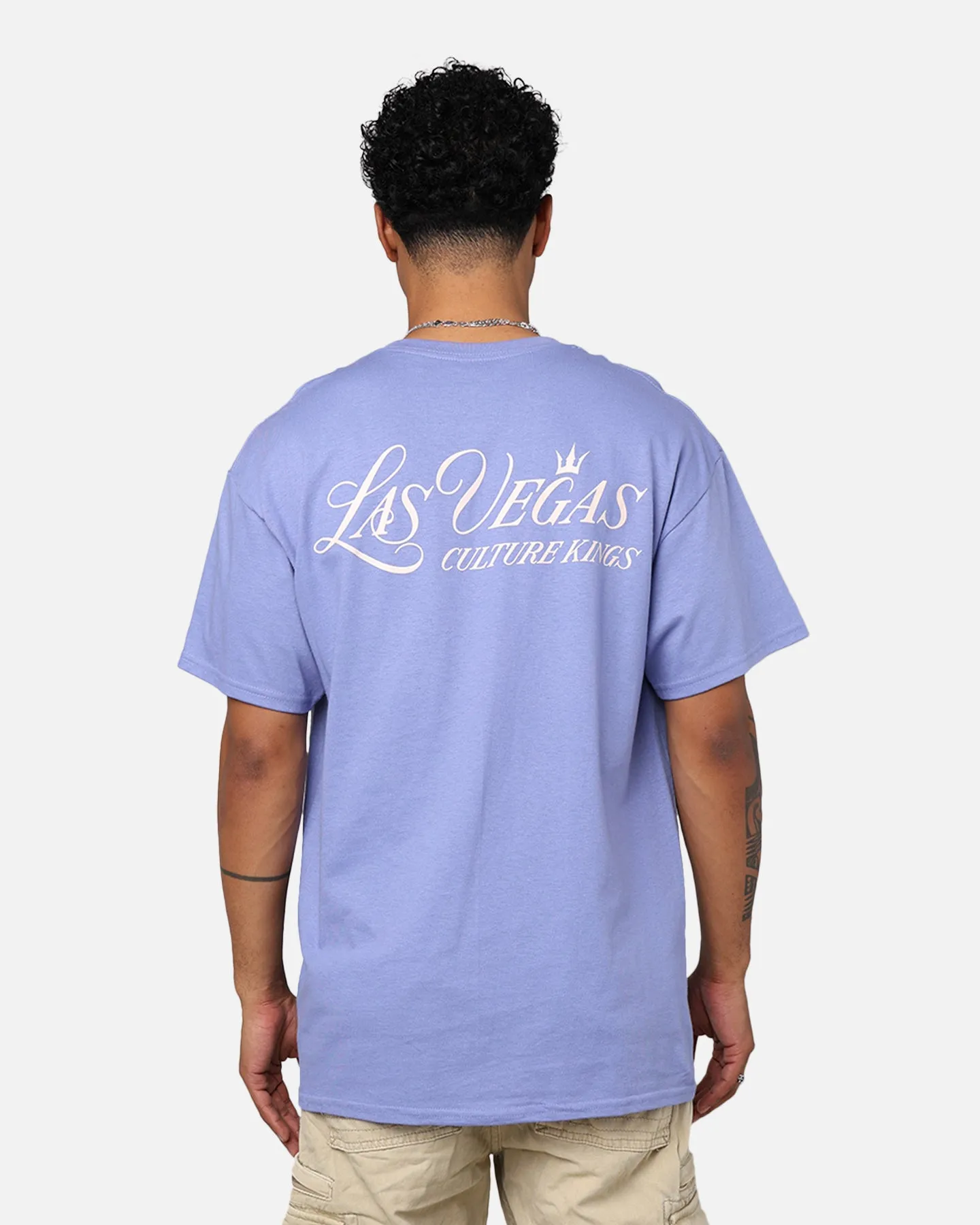 Culture Kings Vegas T-Shirt Violet vacation wear