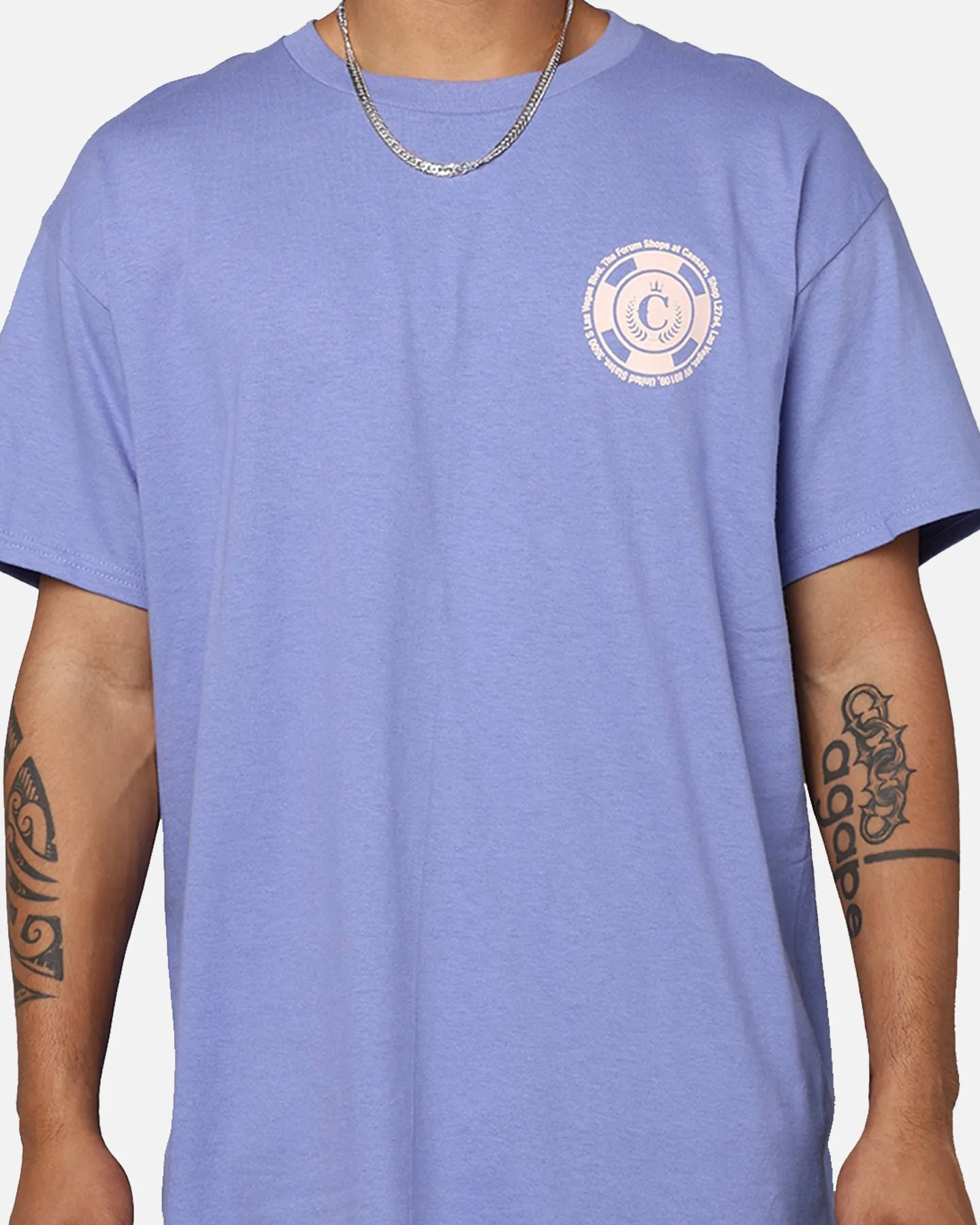 Culture Kings Vegas T-Shirt Violet Vintage Style