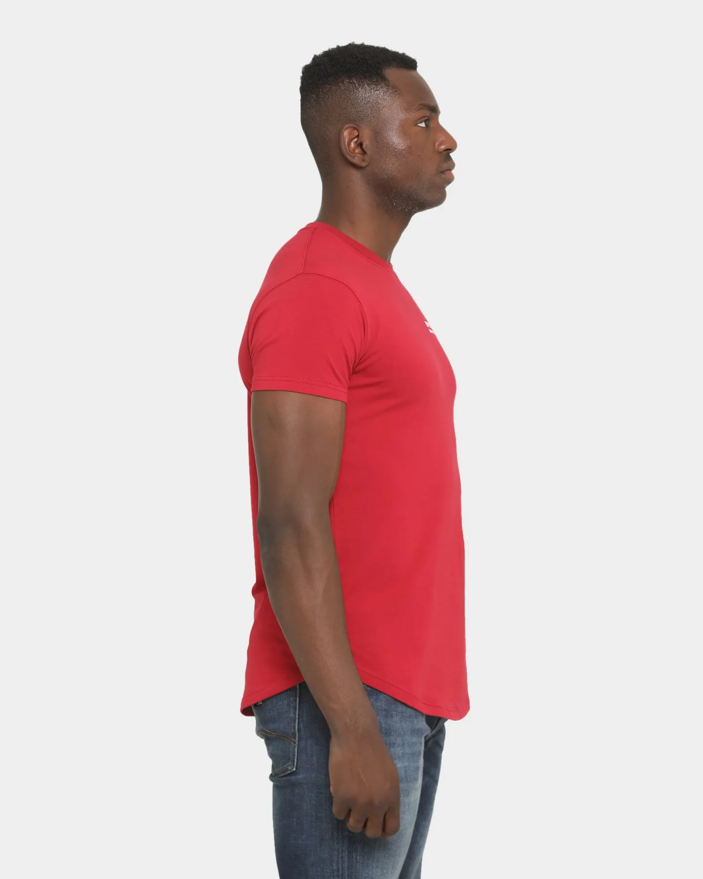 Seasonal Layering Soft And Comfortable Emperor Apparel Inner City After Dark Short Sleeve T-Shirt Maroon