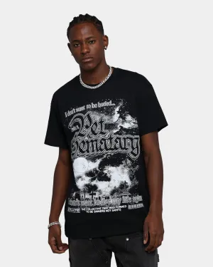 Rats Get Fat X Pet Sematary Pet Sematary T-Shirt Black Outdoor Leisure Look Stretchable Armholes