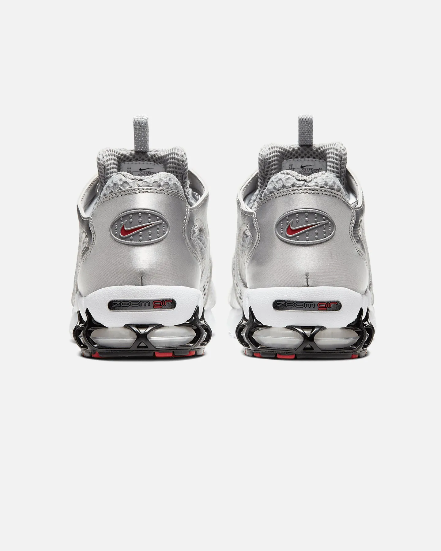 Nike Air Zoom Spiridon Cage 2 Light Smoke Grey/Metallic Silver Impact Resistant Heel