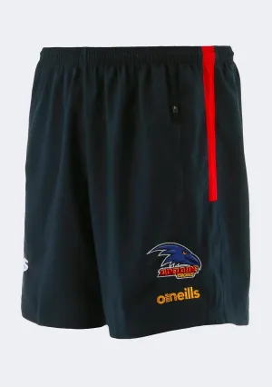 O'Neills Kids' Adelaide Crows 2021 Walkout Shorts Performance Layers