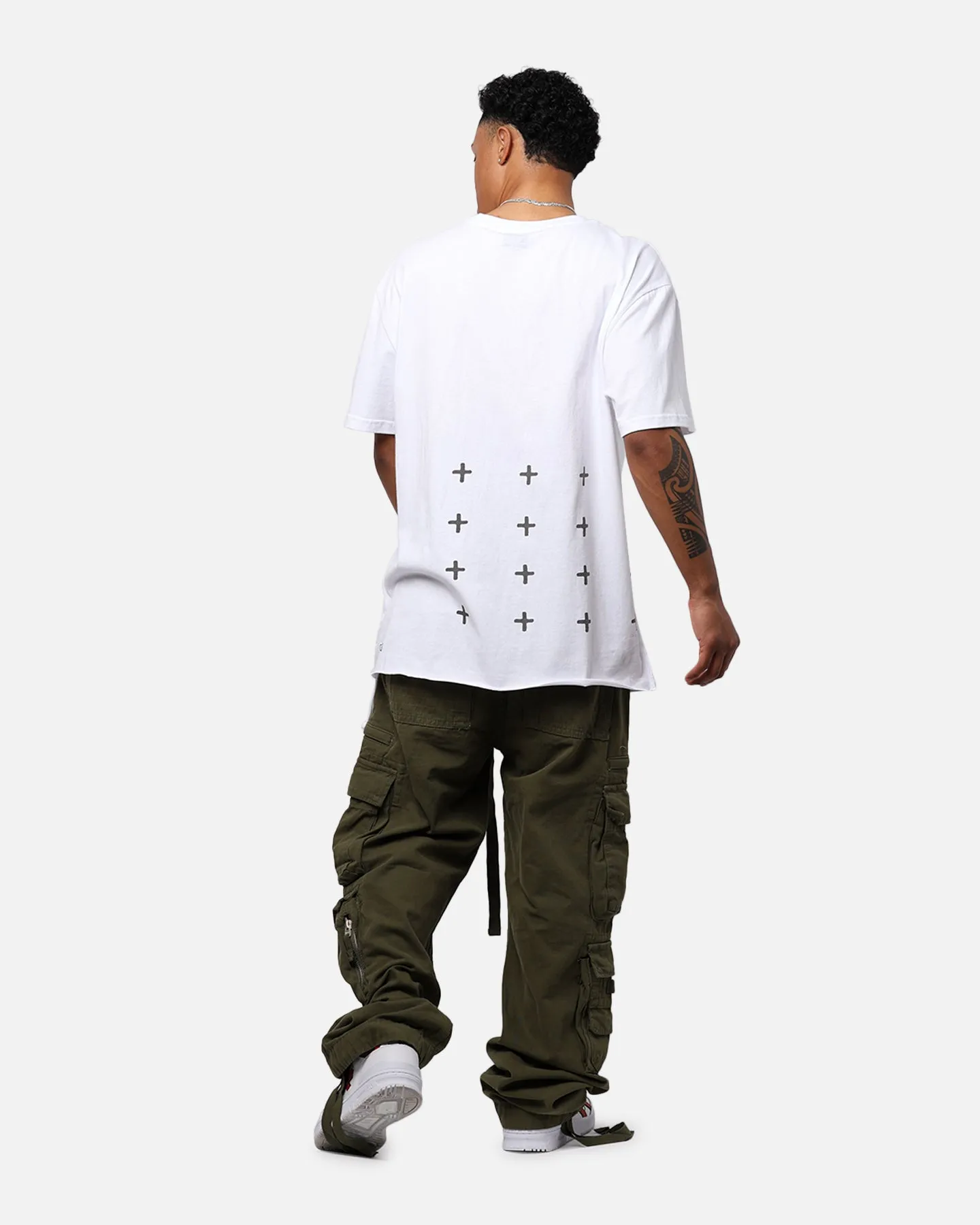 Timeless Top Quick Release Hem Ksubi No One Biggie T-Shirt White