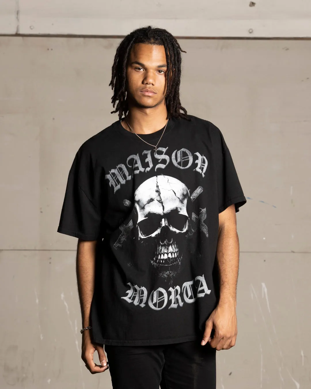 Travel Outfit shopping Saint Morta Maison Morta Lafayette T-Shirt Black