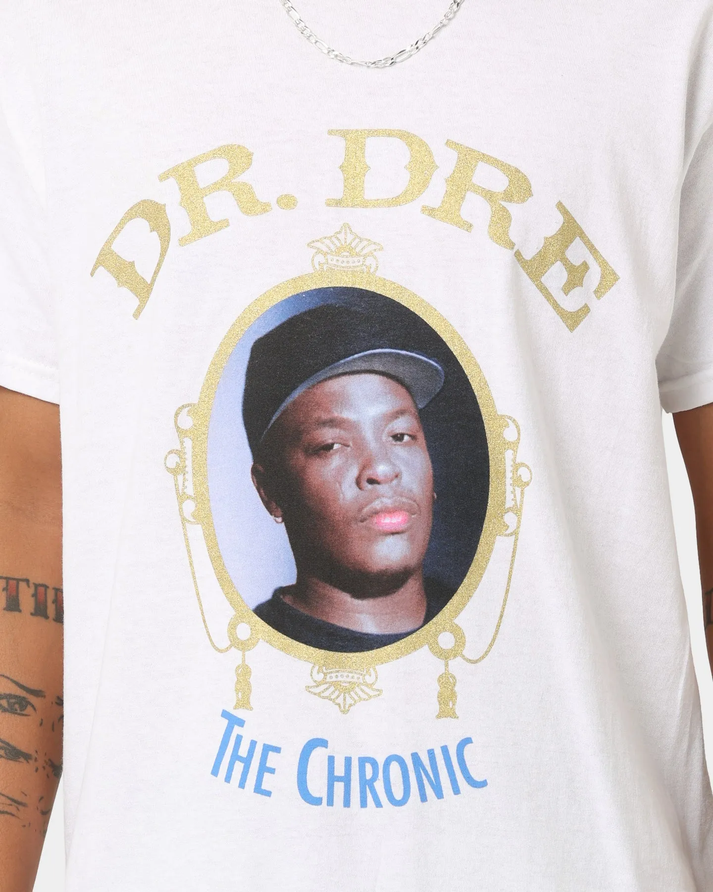 Moisture Wicking Technology Dr Dre The Chronic T-Shirt White