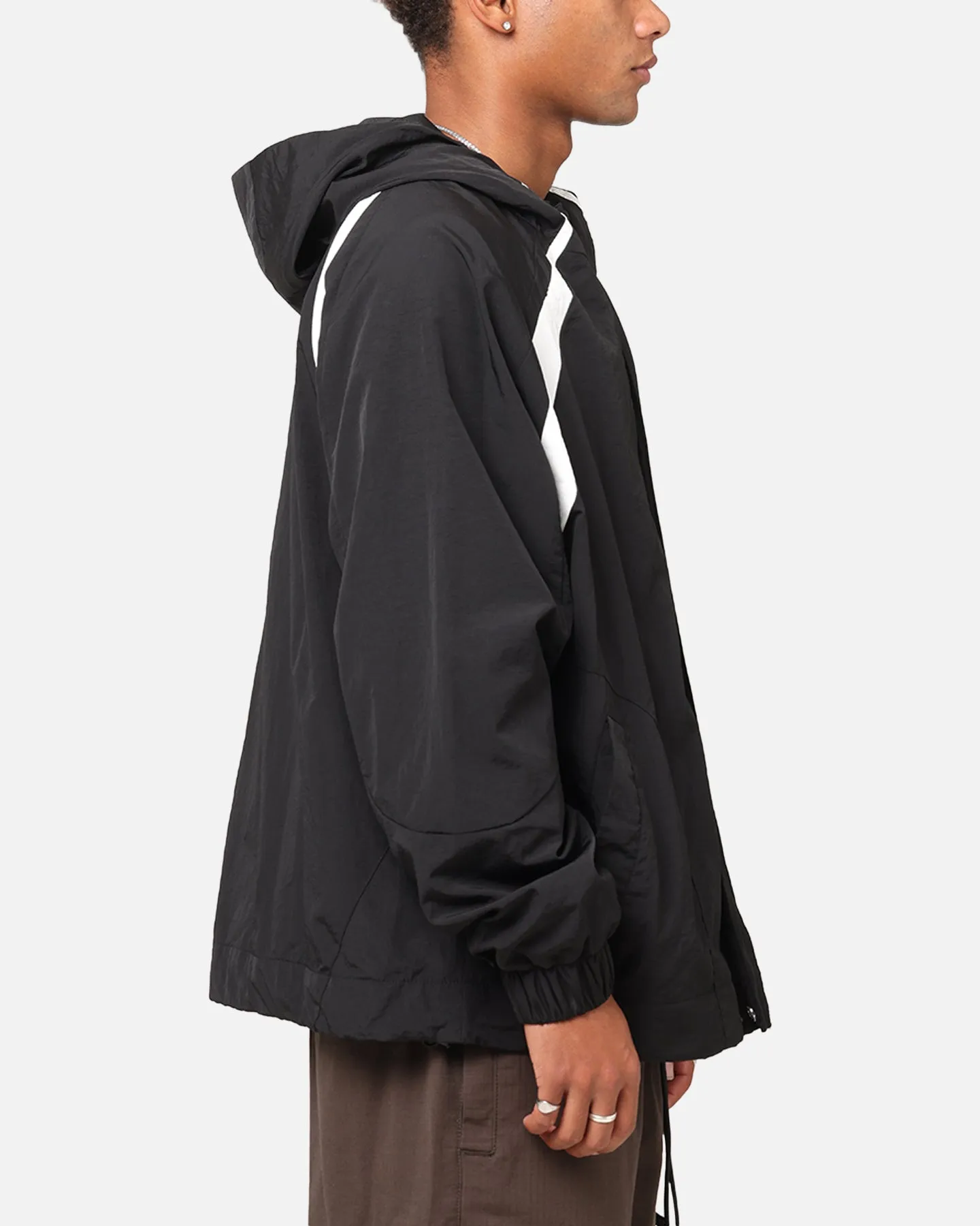 Active Fit Carre Sprint Panelled Jacket Black