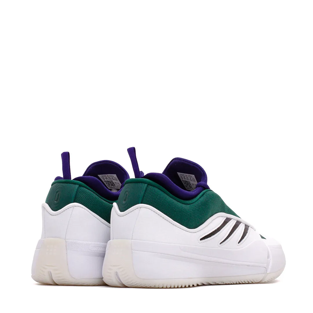 Multi   Directional Adidas Basketball Men Dame 9 White Green IG6603