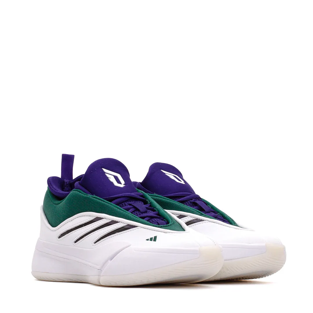 Ventilated Upper Speed Cushion Adidas Basketball Men Dame 9 White Green IG6603