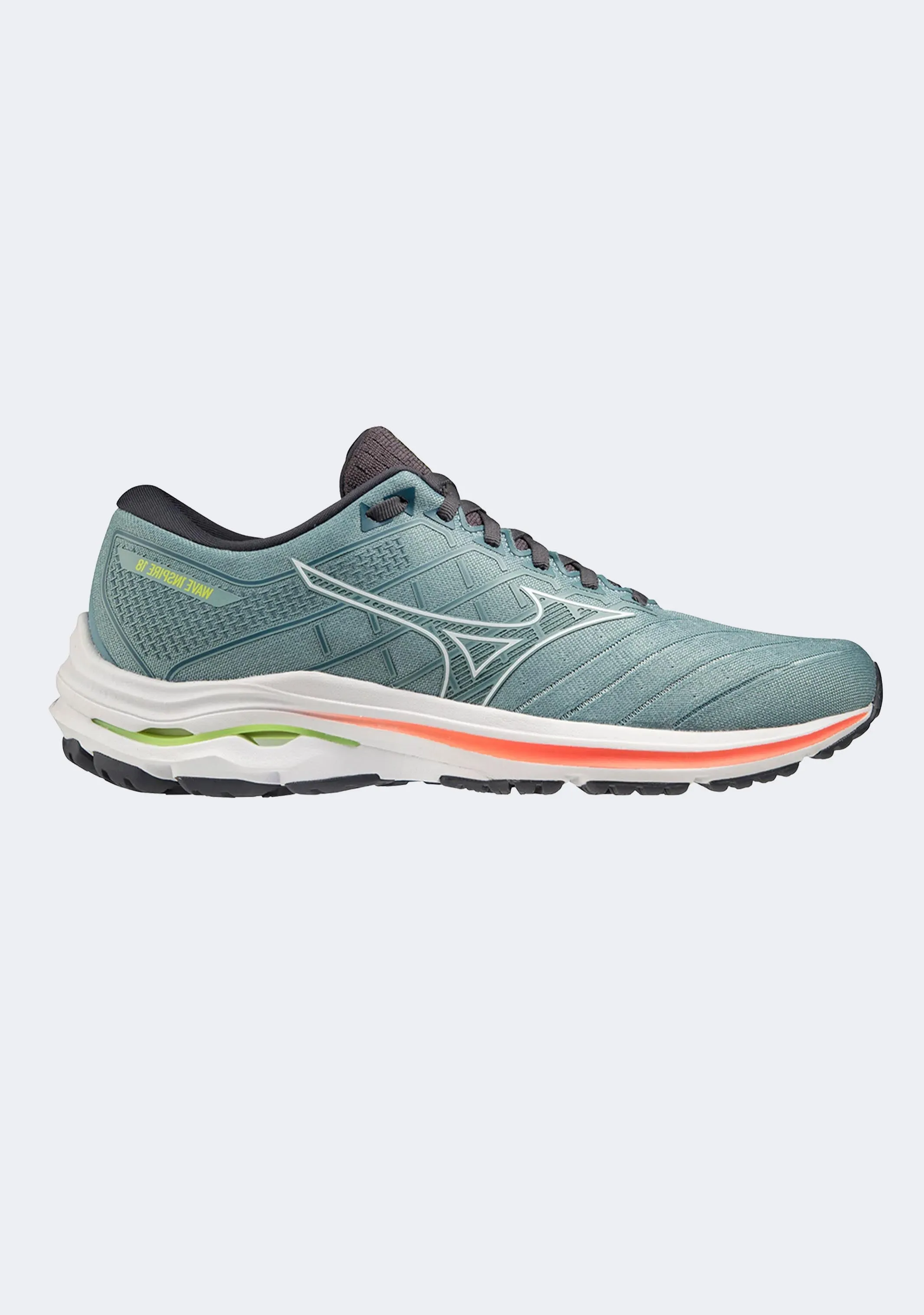 Mizuno Men??s Wave Inspire 18 Adaptive Fit Lacing Quick Flow