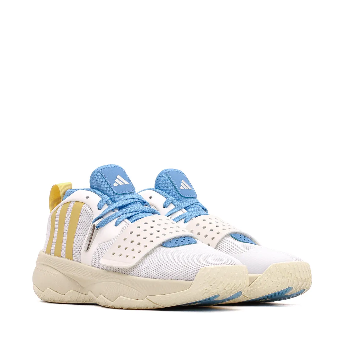 Compression Molded Responsiveness Engineered Lateral Cage Adidas Basketball Men Dame 8 EXTPLY White IF1514