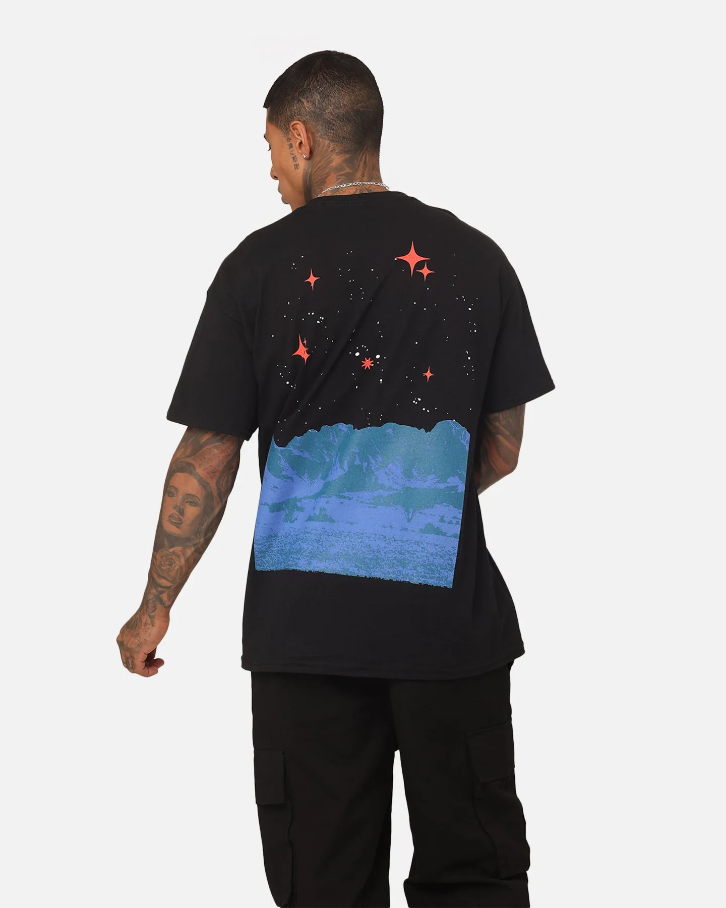 Goat Crew The Night Show T-Shirt Black simple design