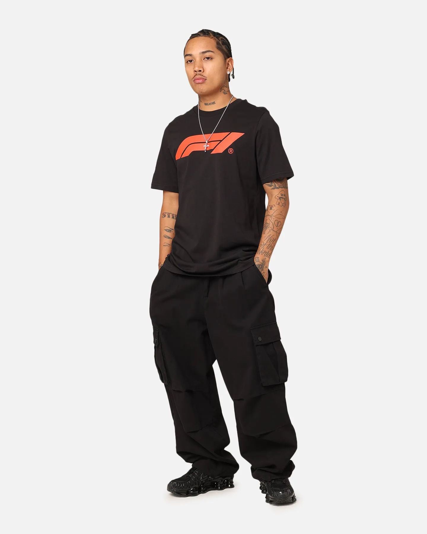 TearResistant Fabric Everyday Style Trend Puma X F1 Essential Logo Motorsport T-Shirt Puma Black
