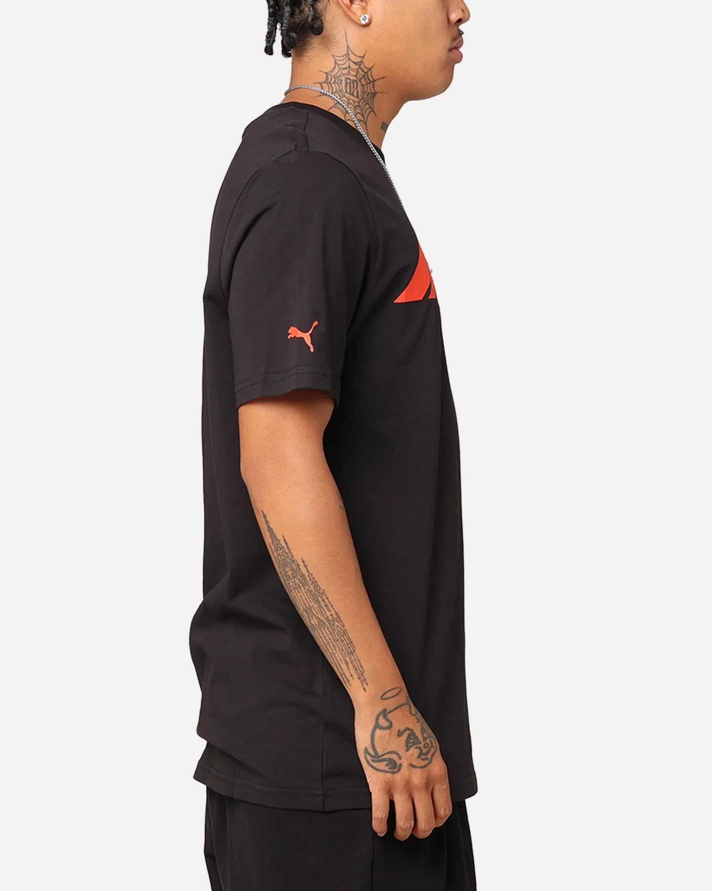Versatile Layering Piece Eco friendly materials Puma X F1 Essential Logo Motorsport T-Shirt Puma Black