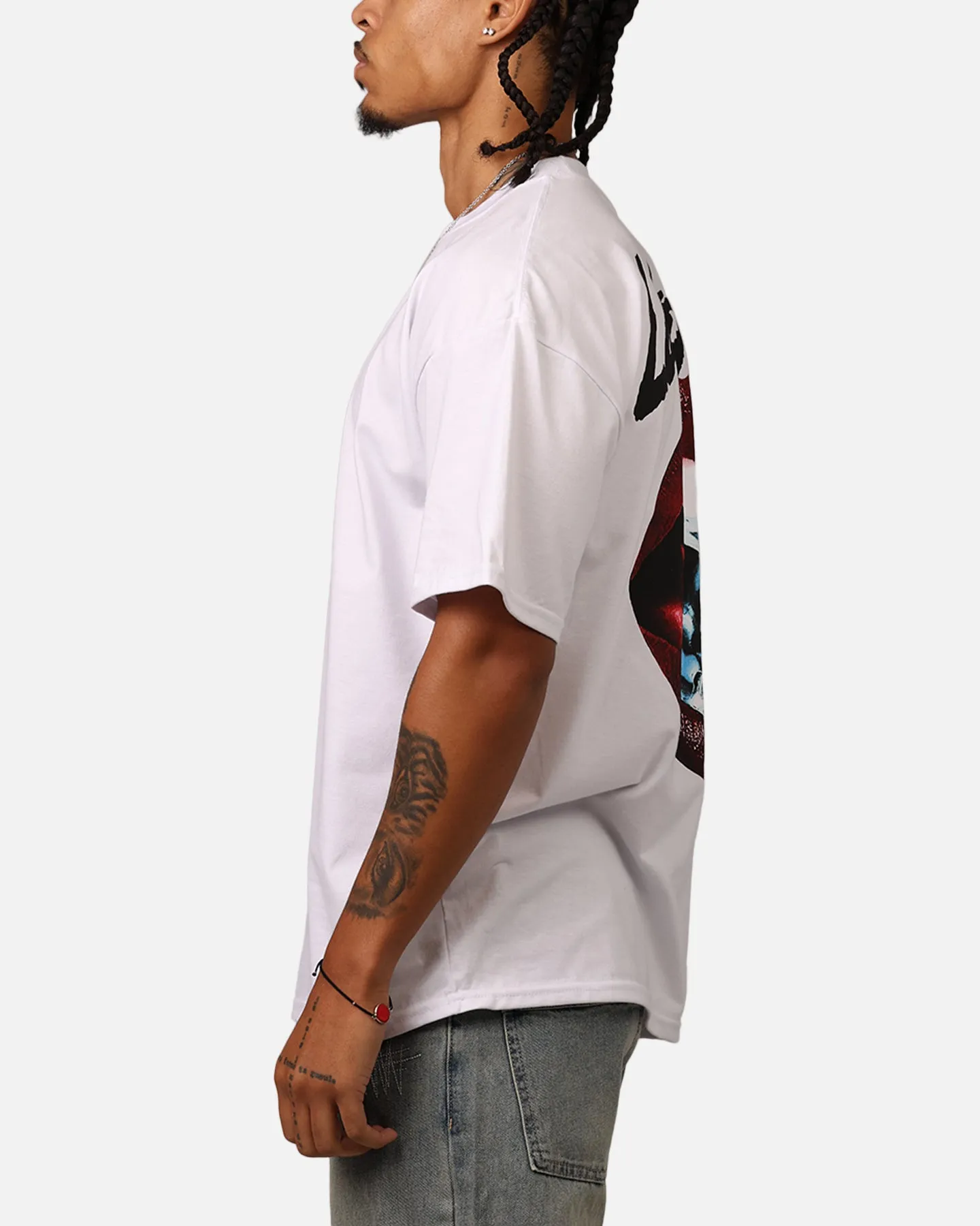 Loiter Cold Lips T-Shirt White ReinforcedHems