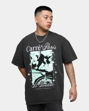 Carr?? Spin Vintage T-Shirt Black Wash Trendy Vibe